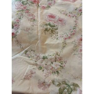 Vintage Springmaid Bill Blass Windermere Collection Queen Sheet Set Floral 3 Pc